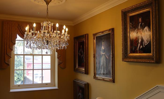 The building has been designed in The Georgian theme, with antique furniture and Georgian artwork, with a modern twist.
